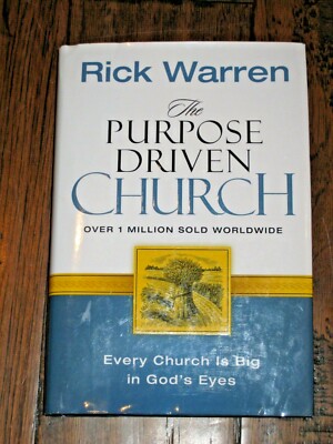 The Purpose Driven Church Book Signed by Pastor Rick Warren ...