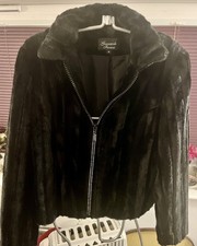 Gorgeous Giancarlo Ferrari Faux Fake Fur Jacket