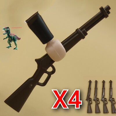 Lot De 10 Fusils Winchester Western Pour Playmobil - Accessoires Neufs - Thème Cow-boy