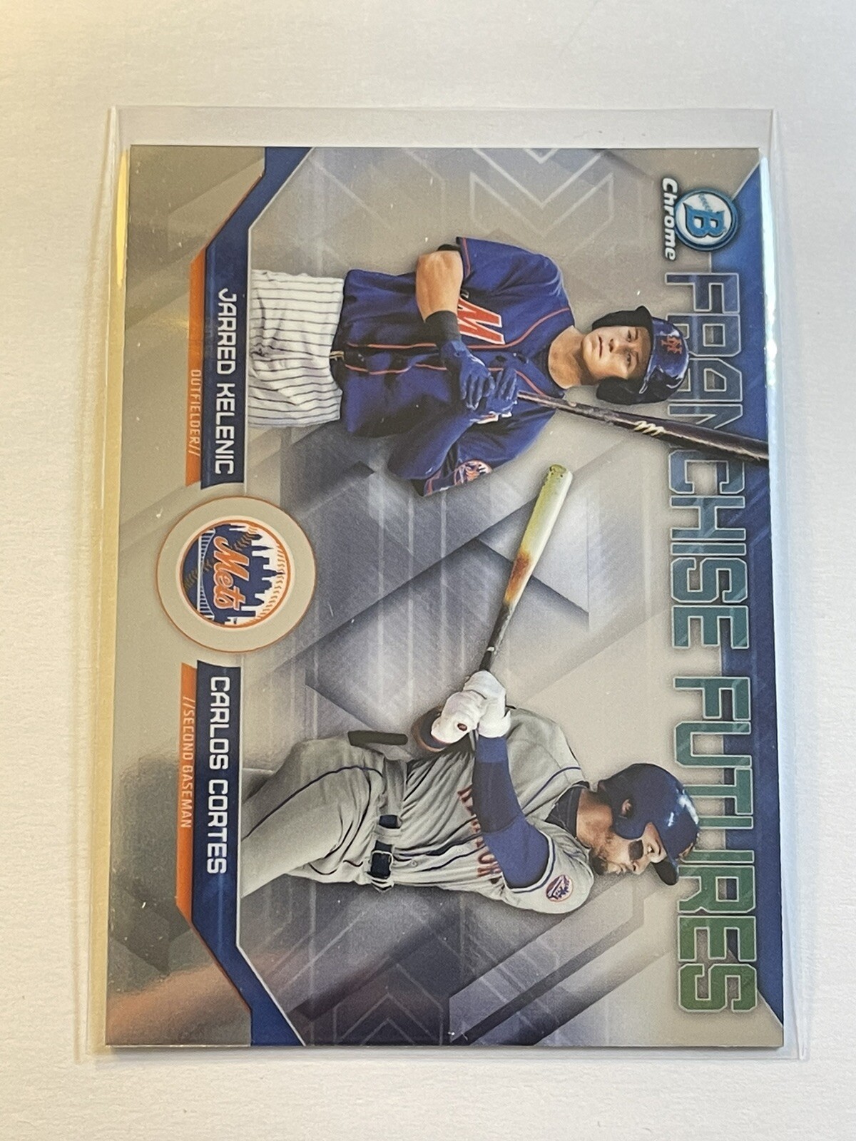 Jarred Kelenic Carlos Cortes 2018 Bowman Draft Chrome Franchise Futures Prospect