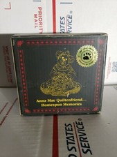 Boyds Bears Resin Figurine Anna Mae Quiltfriend Homespun Memories 2009 T3 141