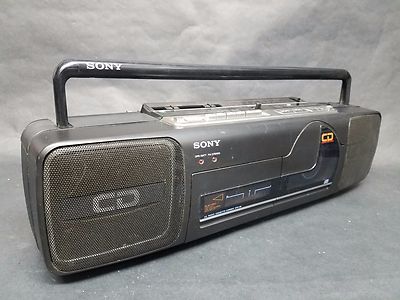 SONY CFD-64 PORTABLE CD RADIO CASSETTE-CORDER Free Shipping | eBay