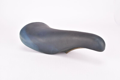 Blue Selle San Marco Concor Supercorsa Profil aeordynamic Saddle from the 1980s