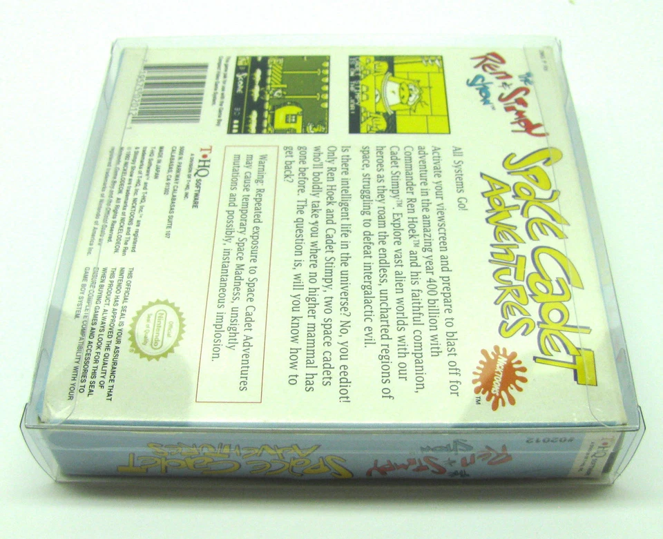 5x NINTENDO GAME BOY CLEAR PROTECTIVE BOX PROTECTOR SLEEVE CASE -FREE SHIPPING! - Image 3 of 4