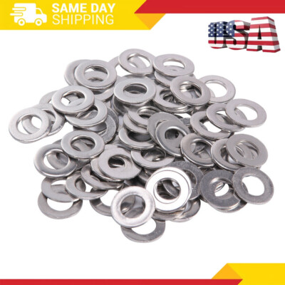 #ad Stainless Steel Flat Washers M3 M4 M5 M6 M8 M10 Assortment Set 600pcs $7.00