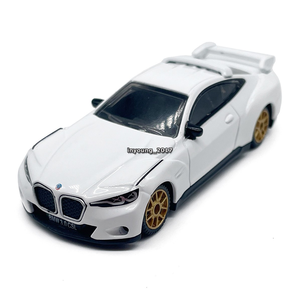 1:64 BMW 3.0 CSL Model Car Metal Diecast Toy Cars Boys Toys