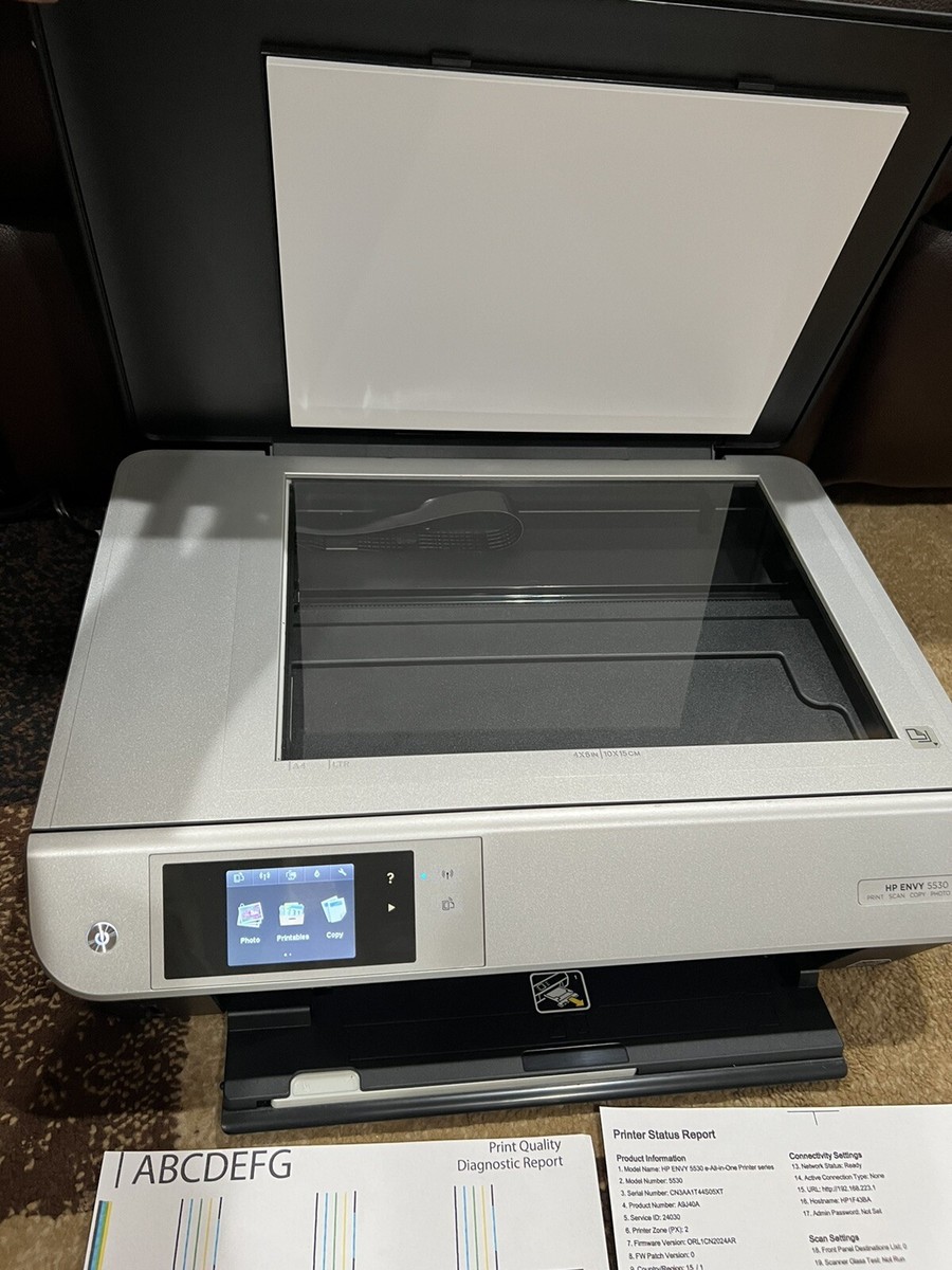 HP Envy 4500 Wireless All-In-One Photo Inkjet Printer Copy Scan W