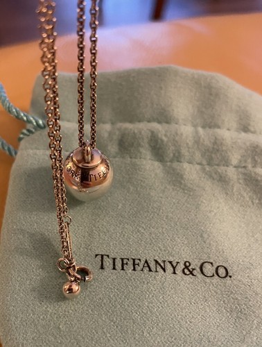 tiffany co hardwear ball pendant .925 