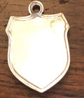 Vintage FREYUNG Silver Plated Shield Charm — photo 7