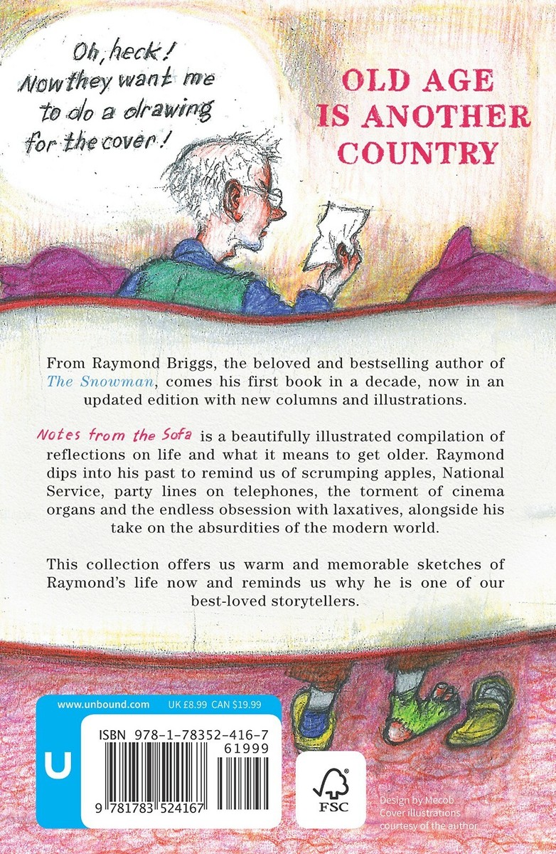 本 RAYMOND BRIGGS Notes from the Sofa