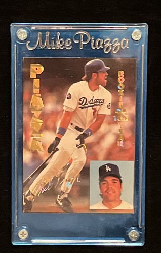 Mike Piazza Rookie of the Year Stadium Sports 1993 #80 im Schraubkoffer ��