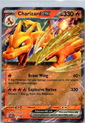 Charizard ex 161 Holo Promo Scarlet & Violet Promo Pokemon Near Mint