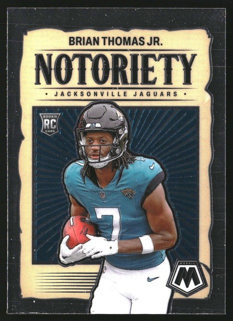 2024 Panini Mosaic #25 Brian Thomas Jr. Notoriety