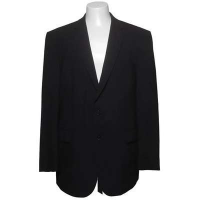 Digel, Blazer, Größe: 56, Schwarz, Polyester, Nadelstreifen, Herren #Sss