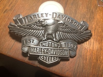 HARLEY-DAVIDSON WING SPREAD EAGLE BELT BUCKLE ESTABLISHED 1903