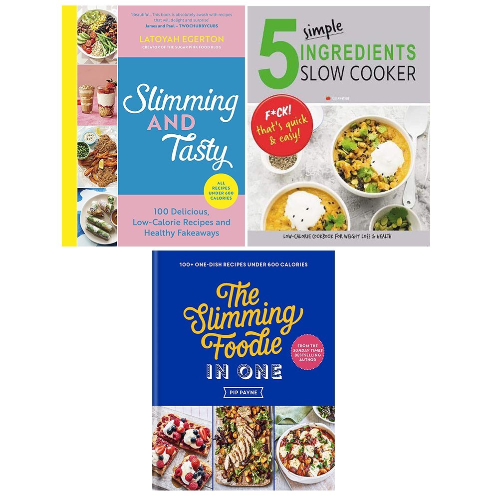 Slimming and Tasty (HB),Slimming Foodie in One,5 Simple Ingredients Slow 3 Books