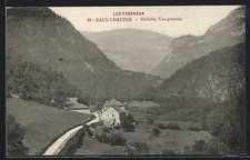 CPA Eaux-Chaudes /Gabas, Vue générale 