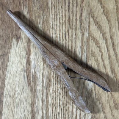 Antique Glove Stretcher Wood Leather Glove Shaper Vintage Tool