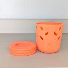 Elk And Friends Replacement Silicone Slip And Lid, Orange