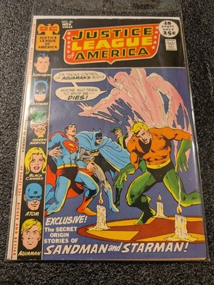 Justice League of America #94 1st app Malcom Merlyn (DC Comics November 1971)VG-
