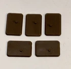 GI Joe 5 Pieces Figure Accessory Brown Display Battle Stand 1988