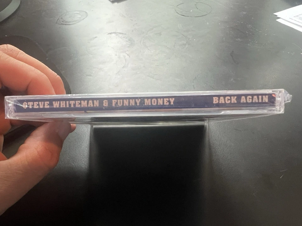 !FACTORY SEALED! Steve Whiteman & Funny Money- Back Again CD - Kix Singer RARE Foto 3 de 4