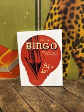VINTAGE C. 1930 DRINK BINGO BOTTLE TOPPER SIGN COCA COLA 7UP PEPSI ORANGE CRUSH