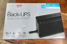 NEW APC Back-UPS 650VA 7 Outlet Battery Backup and Surge Protector Power Black