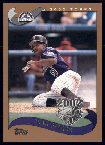 2002 Topps Opening Day Juan Pierre #17 card