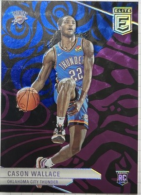 2023-24 Panini Donruss Elite Mixorama Cason Wallace RC SP Case Hit OKC