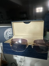 Vintage Frames By Corey Shapiro Bal Harbour Sunglasses Snakeskin Edition