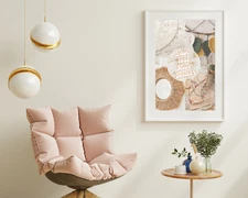 Digital Printable Wall Art | Talkless Live Better Quote Digital Art