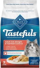 Blue Buffalo Tastefuls Adult Dry Cat Food for 7 Pound (Pack of 1), Brown 6.12 per pound