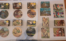 Vintage 1960 Tuco Miniature Round Square Puzzles - Lot of 10