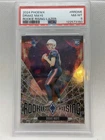 Panini Phoenix 2024 Drake Maye Rookie Rising Lazer RR-DME Patriots PSA 8