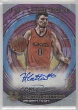 2022-23 Bowman Inception University Auto Hunter Cattoor #BIA-HC Auto 2r8