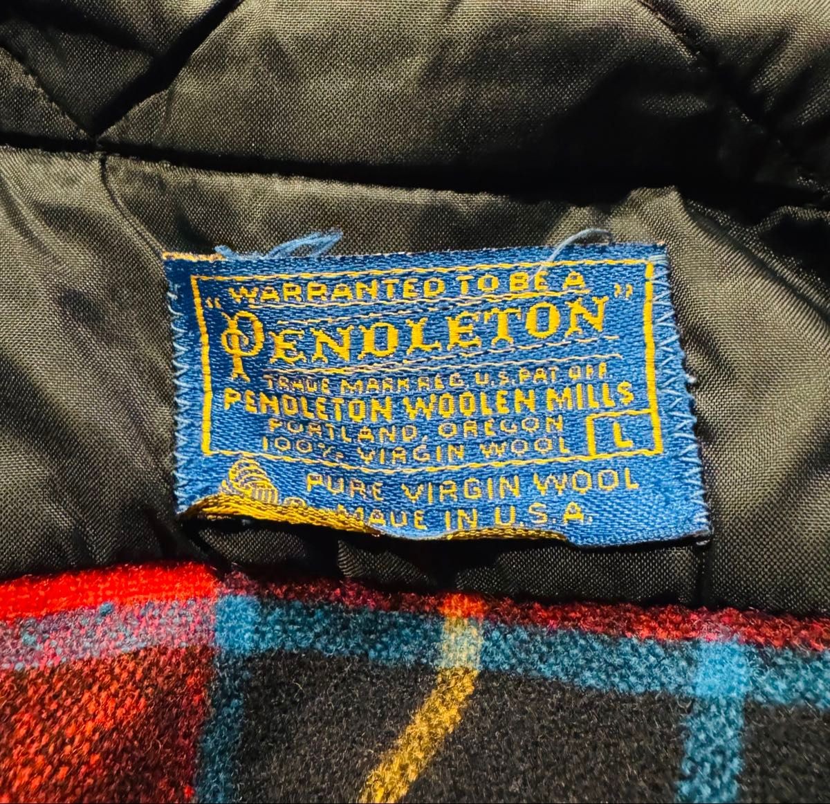 to Obtain PENDLETON Check Pattern Flannel Shirt L… - image 3