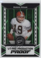 2024 Leaf Metal Collective Press Pass Auto 1/1 Bernie Kosar #PPA-BK2 08wd