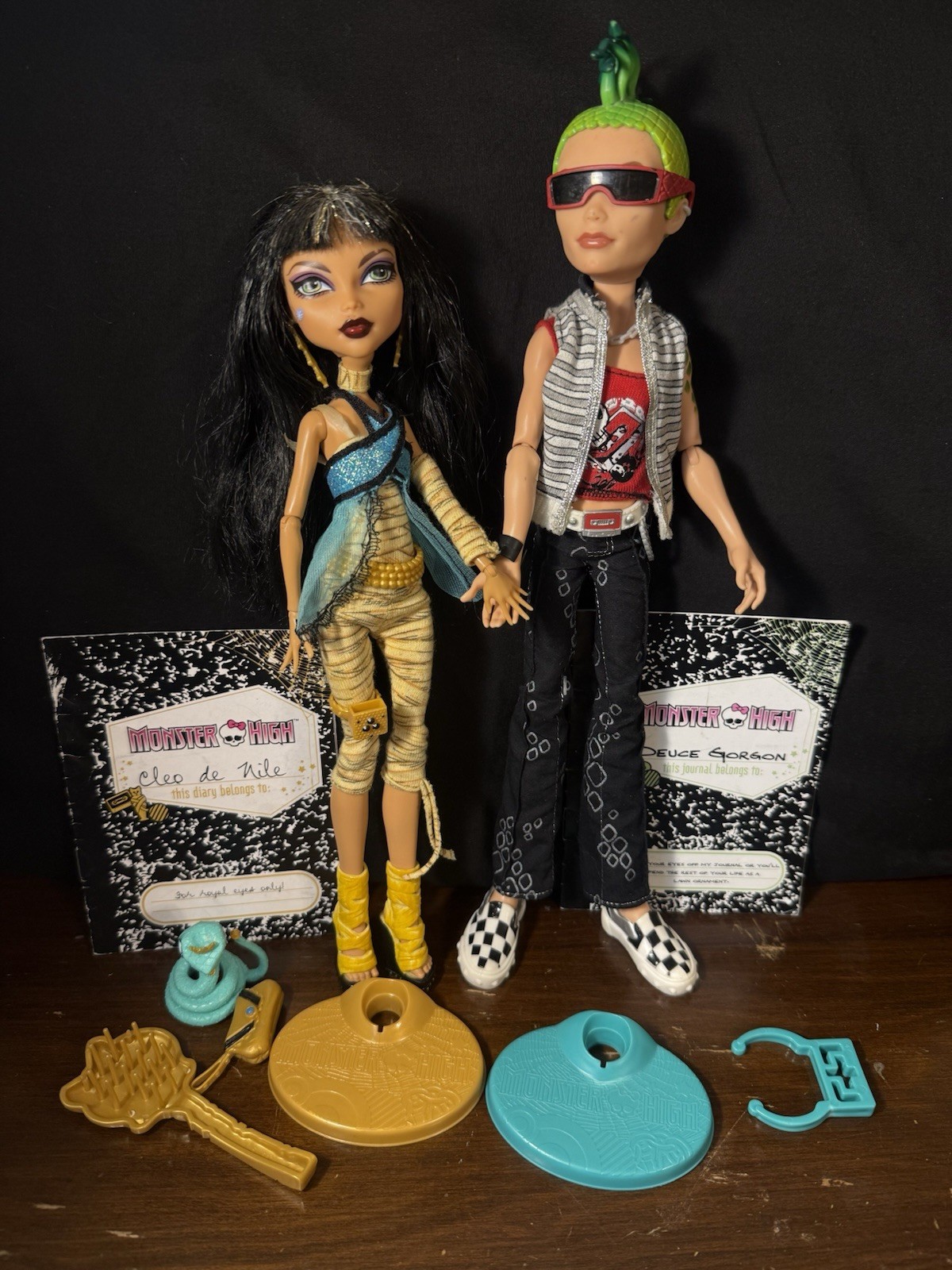 Monster High Cleo and Deuce First Wave Dolls