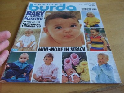 Burda Special  BABY + Kleinkinder Maschen  Heft E 302 von 1995 = Stricken