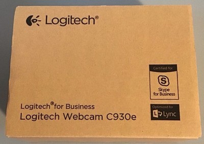 Logitech C930E 30 fps 1080p Video Webcam - Business Lync NEW, OPEN BOX