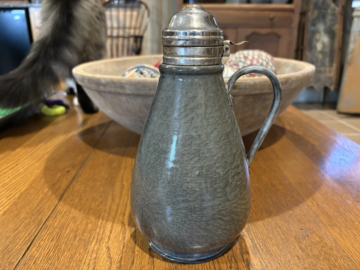 搪瓷水壶在收藏花纹陶器| eBay