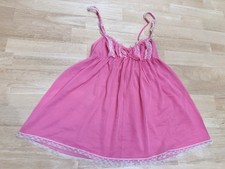 Vintage Y2K Victoria s Secret Addison Rae Baby Doll Sheer Lace Lingerie Pink S