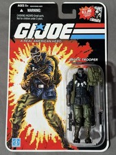 2008 Arctic Snake Eyes wave 8 comic card v35 GI Joe 25th Anniversary sealed MOC