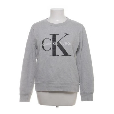 Calvin Klein Jeans, Sweatshirt, Größe: M, Grau, Baumwolle, Print, Sweat #JpM
