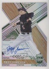 2019 Elite Extra Edition Status Emerald Die-Cut 18/25 Drey Jameson #34 Auto xb2