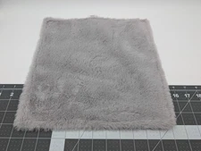 Parents Choice Gray Lovey Security Blanket Dots Satin