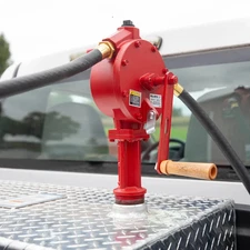 Fill-Rite FR112 Fuel Transfer Rotary Universal Fit Hand Pump with Discharge Hose
