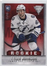 2013-14 Panini Titanium Rookie Retail Red 41/99 Tyler Johnson #126 2u9