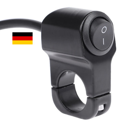 Motorrad Lenker Schalter Aluminium Kippschalter 22 mm ATV Licht Fahrrad 12V